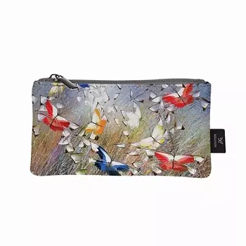 МАХАОН Косметичка женская маленькая кожаная