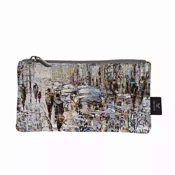 МАХАОН Косметичка женская маленькая кожаная