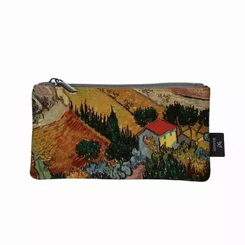 МАХАОН Косметичка женская маленькая кожаная