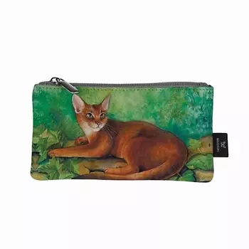 МАХАОН Косметичка женская маленькая кожаная