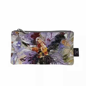 МАХАОН Косметичка женская маленькая кожаная