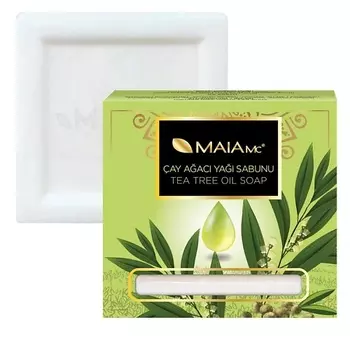 MAIAMC Антибактериальное мыло с маслом чайного дерева