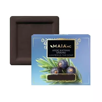 MAIAMC Мыло дегтярное с можжевеловым дегтем