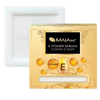 MAIAMC Натуральное мыло для лица и тела с витамином Е