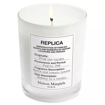 MAISON MARGIELA Ароматическая свеча Replica Raumduft From The Garden 165.0