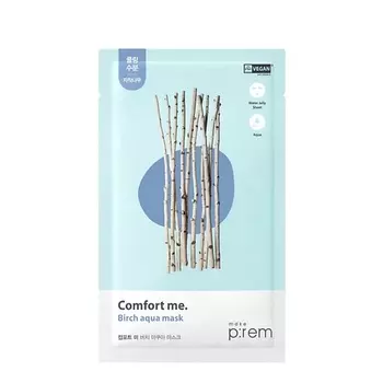 MAKE P:REM Маска для лица увлажняющая с экстрактом березового сока