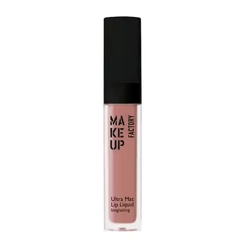 MAKE UP FACTORY Помада для губ матовая жидкая Ultra Mat Lip Liquid Longlasting