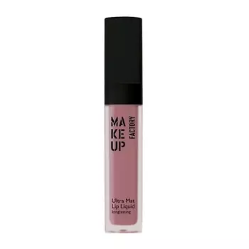 MAKE UP FACTORY Помада для губ матовая жидкая Ultra Mat Lip Liquid Longlasting