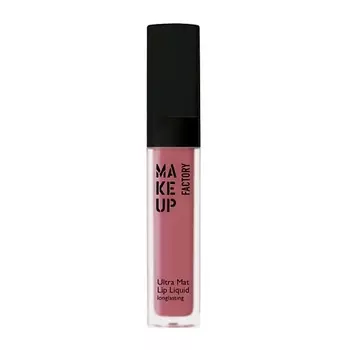 MAKE UP FACTORY Помада для губ матовая жидкая Ultra Mat Lip Liquid Longlasting