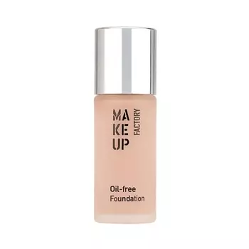 MAKE UP FACTORY Тональный крем без содержания масла матирующий Oil-Free Foundation