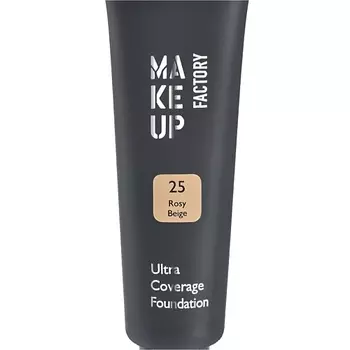 MAKE UP FACTORY Тональный крем с плотным покрытием Ultra Coverage Foundation