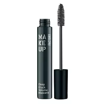 MAKE UP FACTORY Тушь для объема ресниц Deep Black