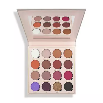 MAKEUP OBSESSION Палетка теней для век Belle Jorden, 10 оттенков