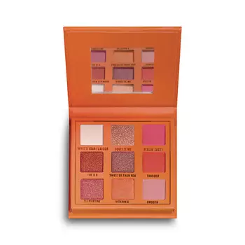 MAKEUP OBSESSION Палетка теней для век Squeeze Me, 9 оттенков