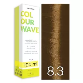 MALECULA Профессиональная перманентная крем-краска 8.3 Cветло-Золотой Блонд