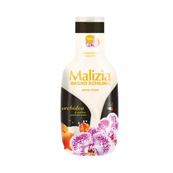 MALIZIA Пена для ванны "Орхидея и Янтарь" 1000.0