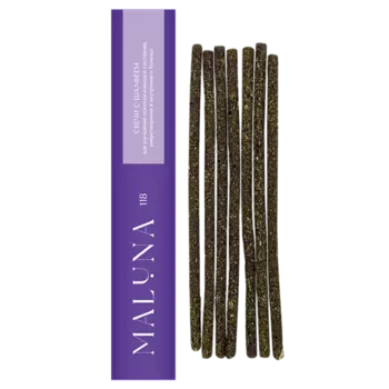 MALUNA Магические фиолетовые свечи с шалфеем