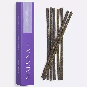 MALUNA Магические фиолетовые свечи с шалфеем