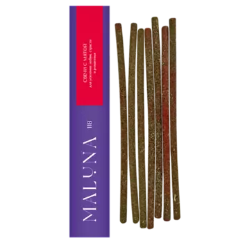 MALUNA Магические красные свечи с мятой