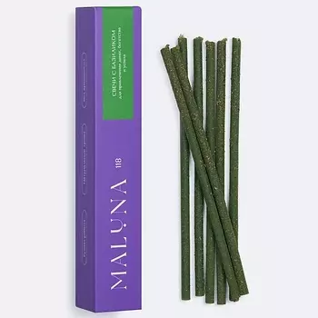 MALUNA Магические зеленые свечи с базиликом