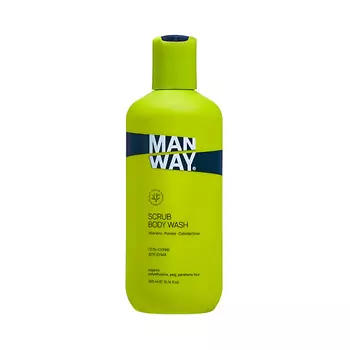 MAN WAY Гель-скраб для душа Scrub Body Wash