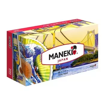 MANEKI Салфетки бумажные Japan 2 200