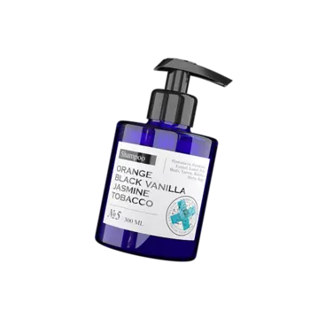 MANIAC GOURMET Шампунь увлажняющий парфюмированный Апельсин,Черная ваниль,Жасмин,Табак (№5) 300