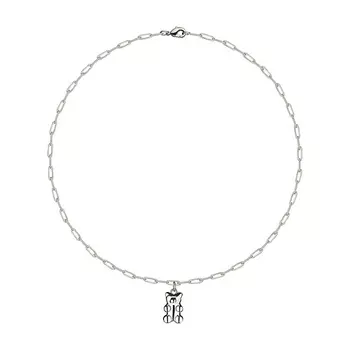 MANIOVICH.AM Колье-цепь Gummy Bear Silver