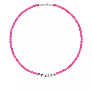 MANIOVICH.AM Колье Любовь с рубином