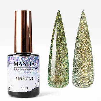 MANITA Гель-лак светоотражающий REFLECTIVE MULTICHROME