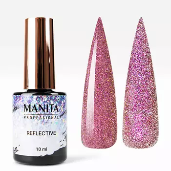 MANITA Гель-лак светоотражающий REFLECTIVE MULTICHROME