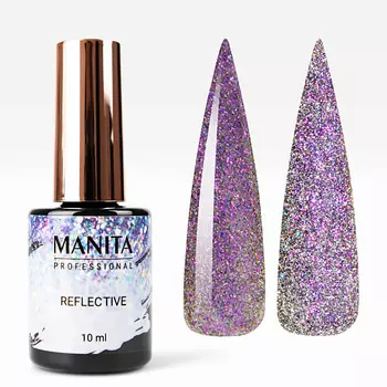 MANITA Гель-лак светоотражающий REFLECTIVE MULTICHROME