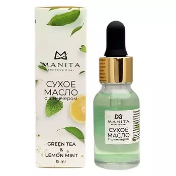 MANITA Масло сухое для ногтей и кутикулы укрепляющее с шиммером