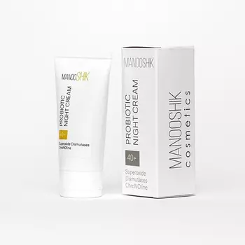 MANOOSHIK Ночной питательный крем для лица пробиотиком 40+ 50.0