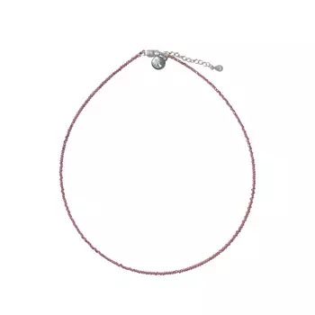 MAOMI Чокер из розовой шпинели "LINE"