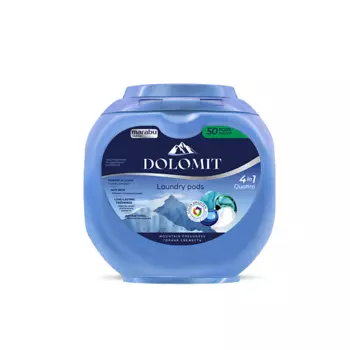 MARABU Капсулы для стирки белья универсальные, 4 в 1, "горная свежесть" 50