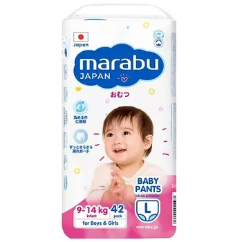 MARABU Подгузники-трусики, размер L 42.0