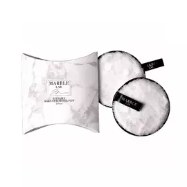 MARBLE LAB Паффы для снятия макияжа