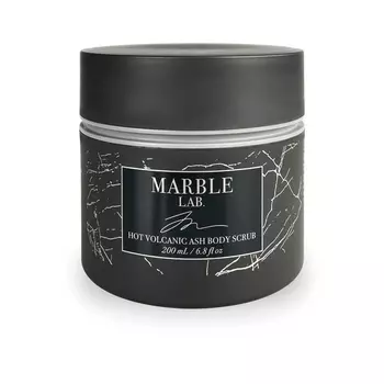 MARBLE LAB Скраб для тела «Вулканический пепел»