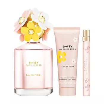 MARC JACOBS Набор Daisy Eau So Fresh: Туалетная вода + Миниатюра + Лосьон