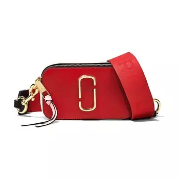 MARC JACOBS Сумка Snapshot Leather Handheld Crossbody Bag