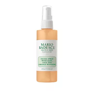 MARIO BADESCU Спрей для лица с экстрактом алоэ шалфеем и экстрактом апельсина Facial Spray With Aloe Sage And Orange Blossom