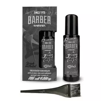 MARMARA BARBER Спрей для временного окрашивания волос, бороды и усов " Black"