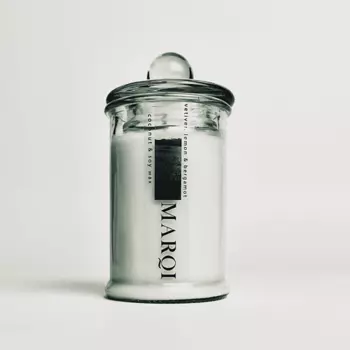 MARQI Свеча ароматическая "Ветивер, лимон и бергамот" 120.0