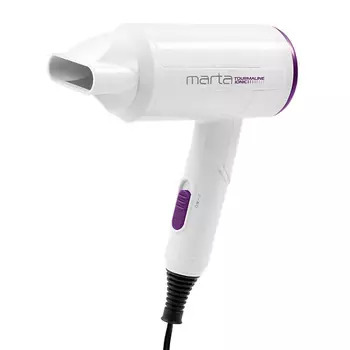 MARTA Фен MT-1265 белая фуксия