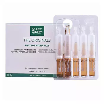MARTIDERM Ампулы для сухой кожи The Originals Proteos Hydra Plus