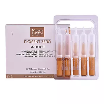 MARTIDERM Ампулы от пигментных пятен Pigment Zero DSPBright Ampoules