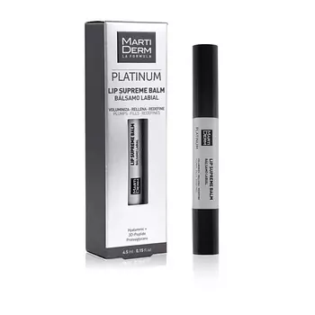 MARTIDERM Антивозрастной бальзам для губ Platinum Lip Supreme Balm