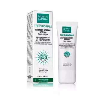 MARTIDERM Антивозрастной флюид The Originals Proteos Screen Fluid Cream SPF50+
