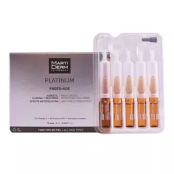 MARTIDERM Антивозрастные ампулы Platinum Photo-Age